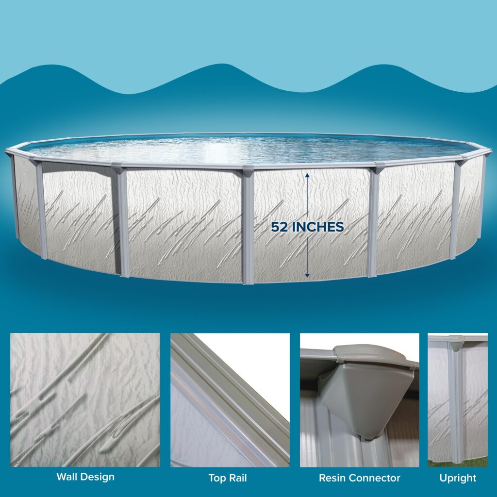 Pretium Round Above Ground Pool – Have A Luxury Pool Without The Cost