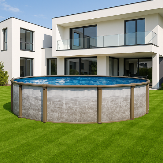 Regency Round Above Ground Pool – Swim ready in a single afternoon