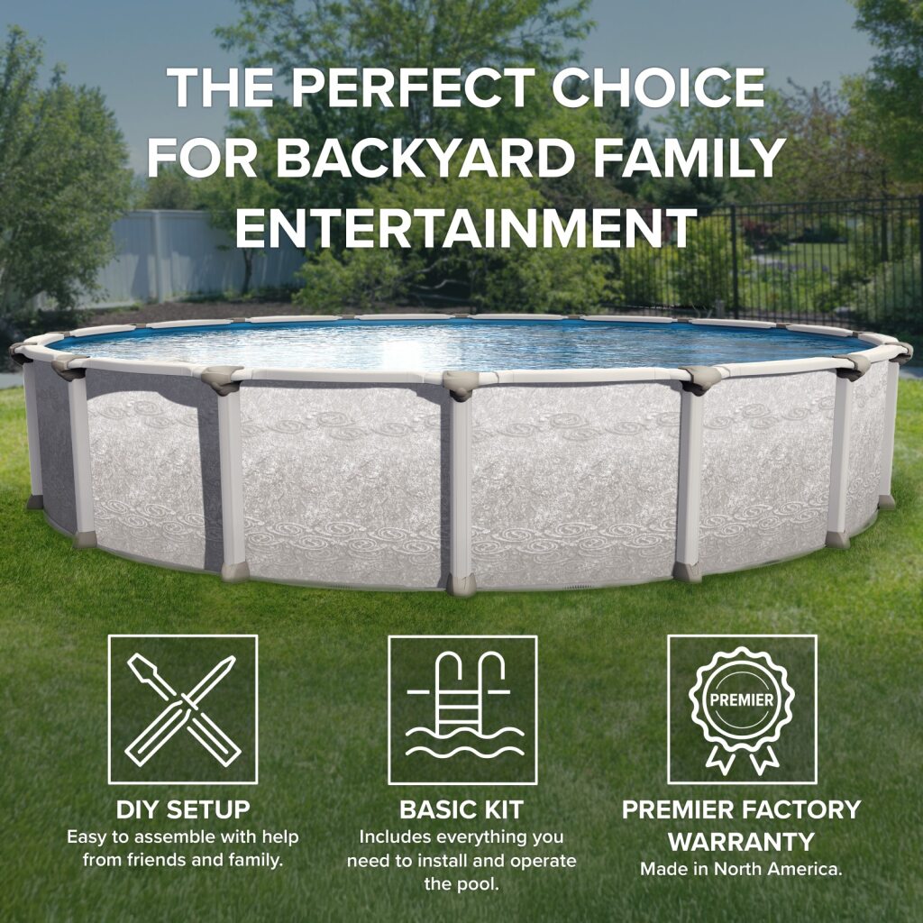 Magnus Round Above Ground Pool – Cool Off This Summer