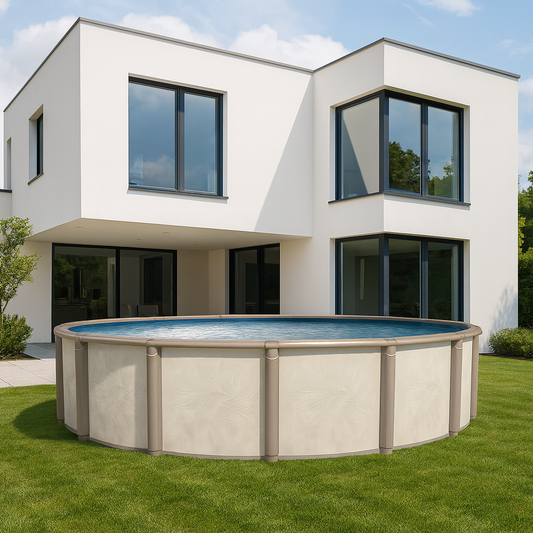 Azor Round Above Ground Pool – Turn Your Backyard Into a Resort