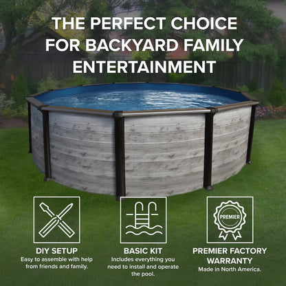 Costa Round Above Ground Pool – Transform Your Backyard