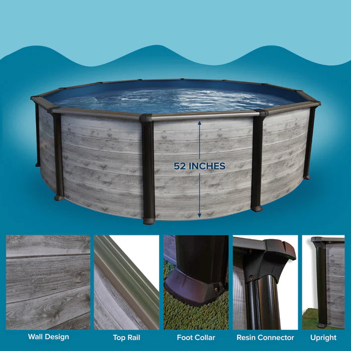 Costa Round Above Ground Pool – Transform Your Backyard